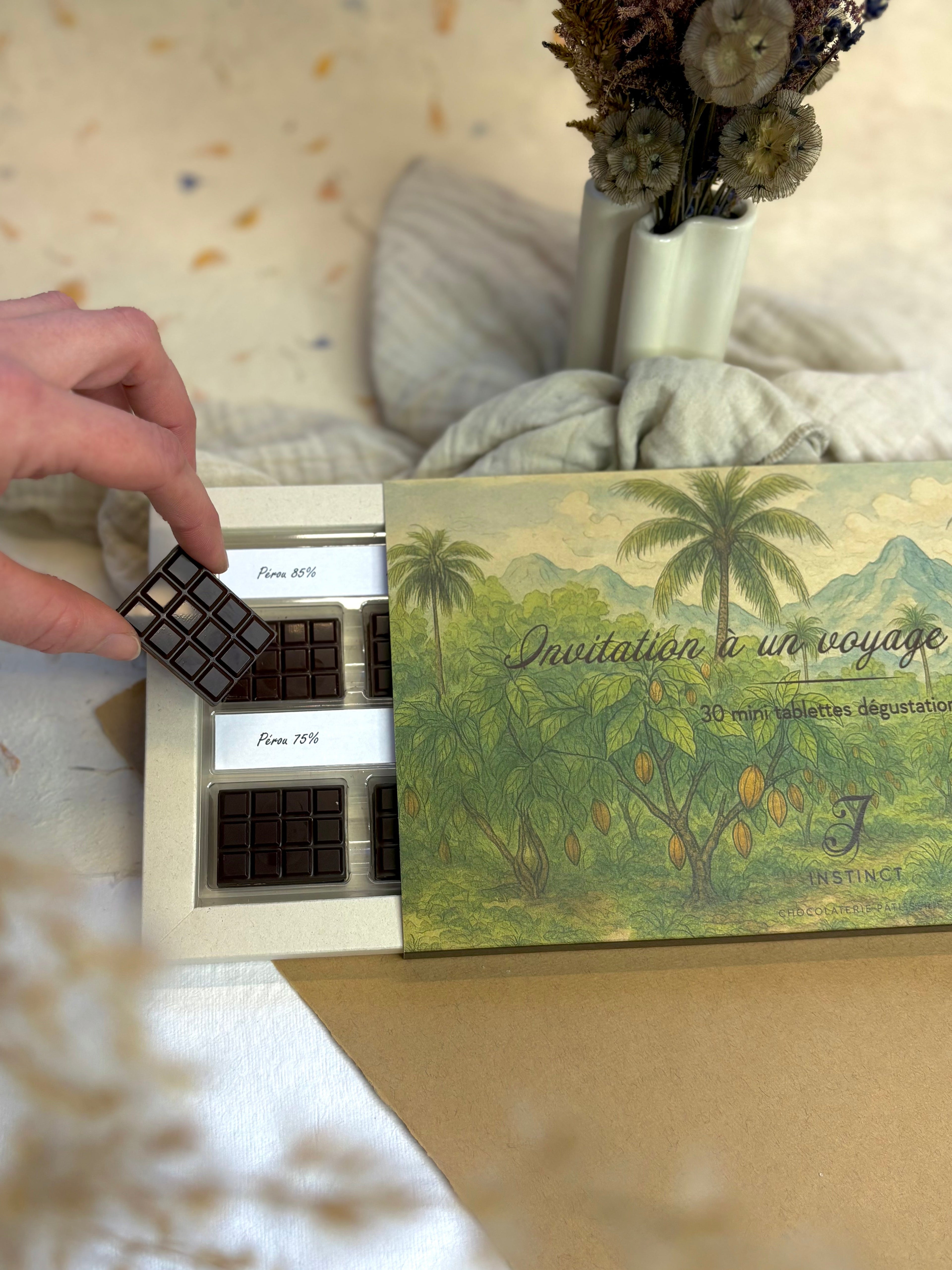 Voyage chocolaté autour des tablettes