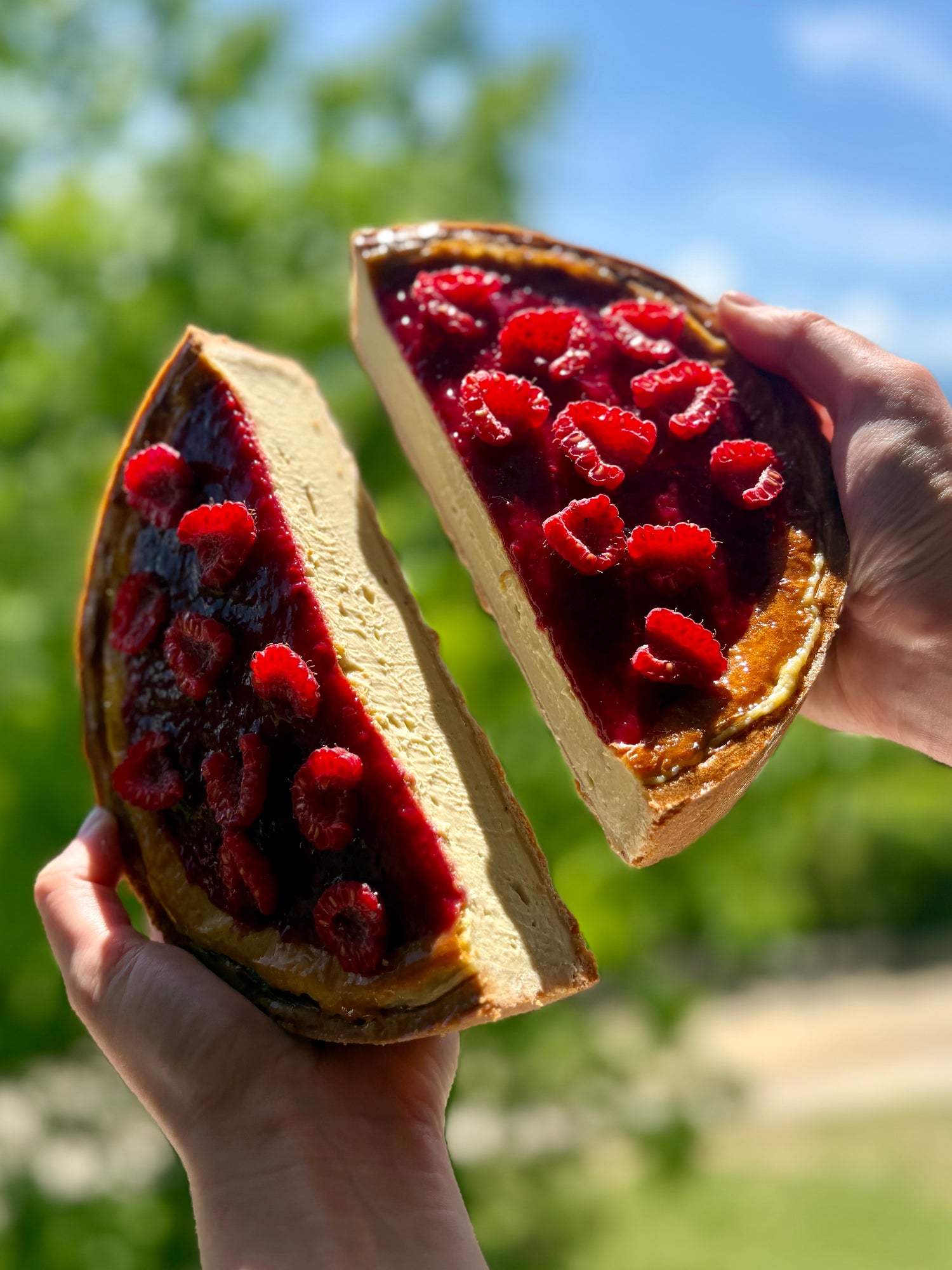 Flan Framboise & Fleur de Sureau