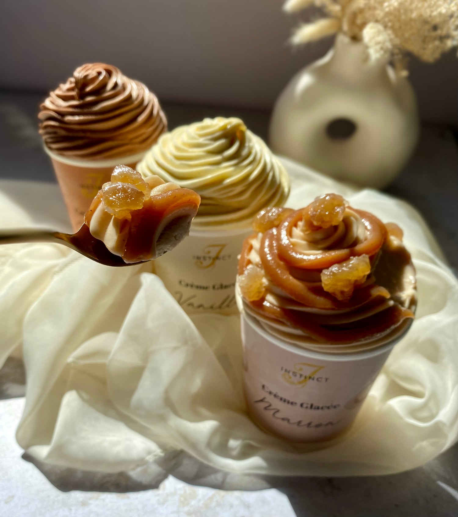 Pots de crème glacée (1.5 L)