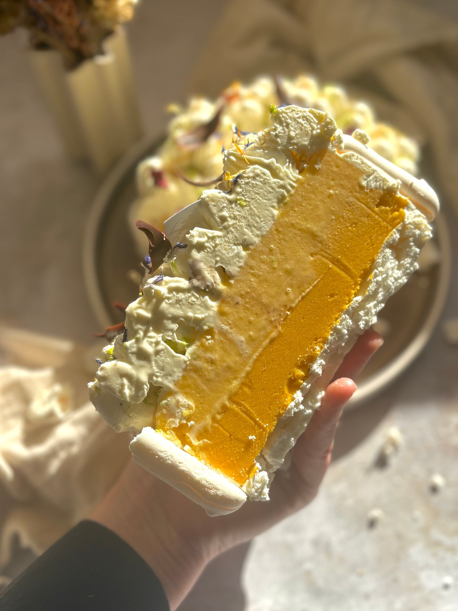 Vacherin mangue & fruit de la passion